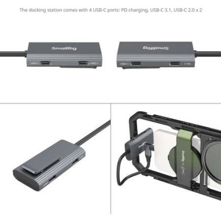 SmallRig 4596B x Brandon Li - uniwersalny zestaw All-in-One do filmowania smartfonem